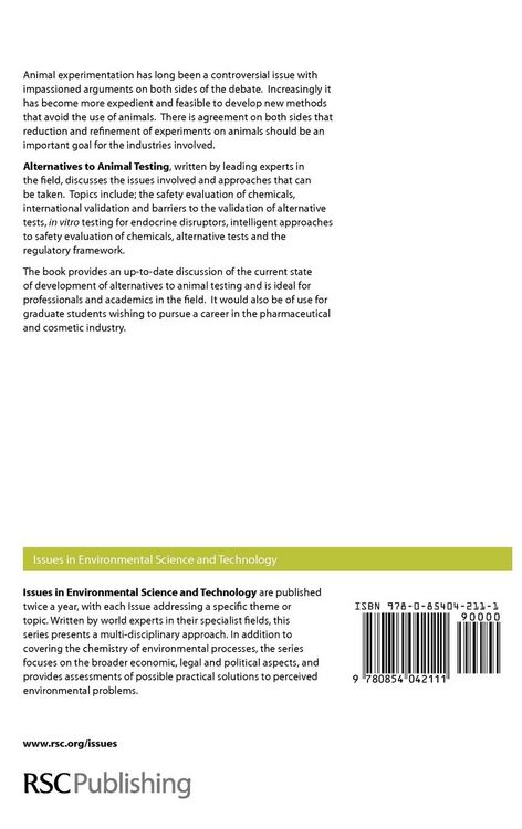 Produktbild: Alternatives To Animal Testing