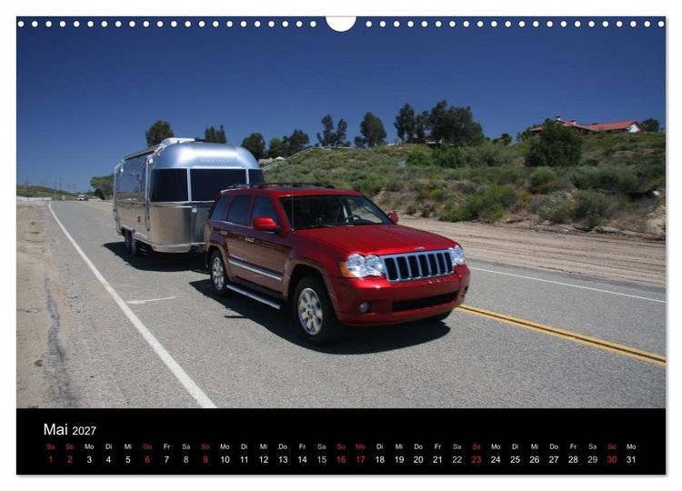 Produktbild: Airstream (Wandkalender 2027 DIN A3 quer), CALVENDO Monatskalender