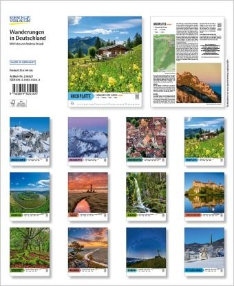 Produktbild: Wanderungen in Deutschland 2027