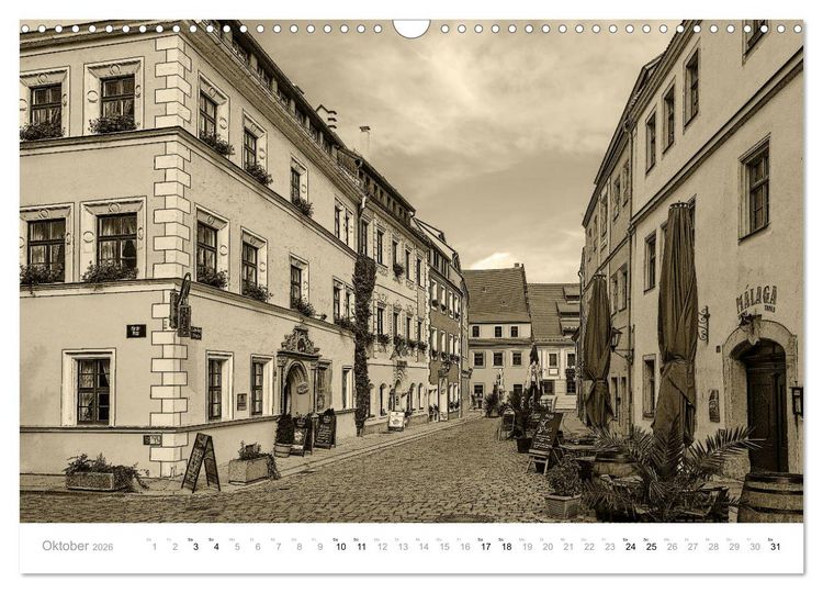 Produktbild: Nostalgiekalender Pirna (Wandkalender 2026 DIN A3 quer), CALVENDO Monatskalender