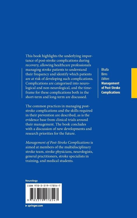 Produktbild: Management of Post-Stroke Complications