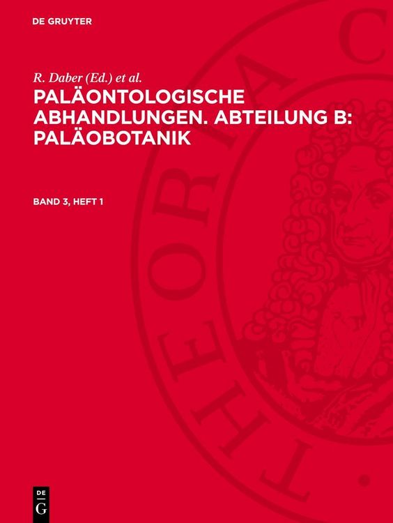 Produktbild: Pal&auml;ontologische Abhandlungen. Abteilung B: Pal&auml;obotanik