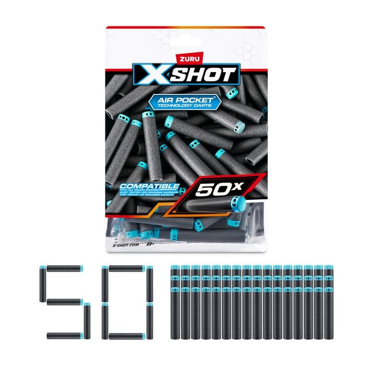 Produktbild: XSHOT - Excel Nachf&uuml;llpackung 50 Darts