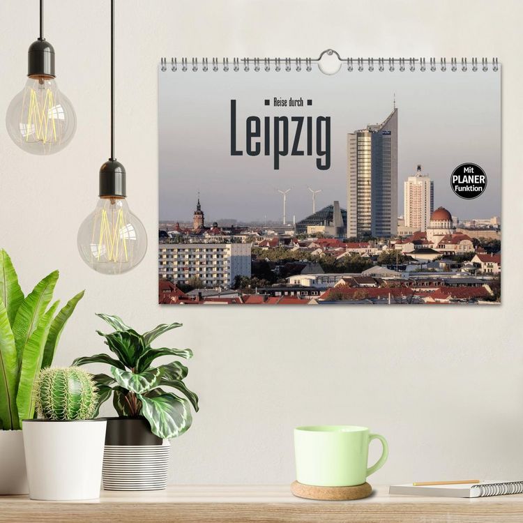 Produktbild: Reise durch Leipzig (Wandkalender 2026 DIN A4 quer), CALVENDO Monatskalender