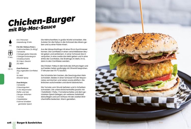 Produktbild: Die Airfryer-Bibel