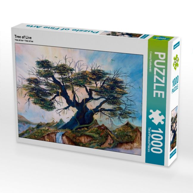 Produktbild: CALVENDO Puzzle Tree of Live | 1000 Teile Lege-Gr&ouml;&szlig;e 64x48cm Foto-Puzzle f&uuml;r gl&uuml;ckliche Stunden