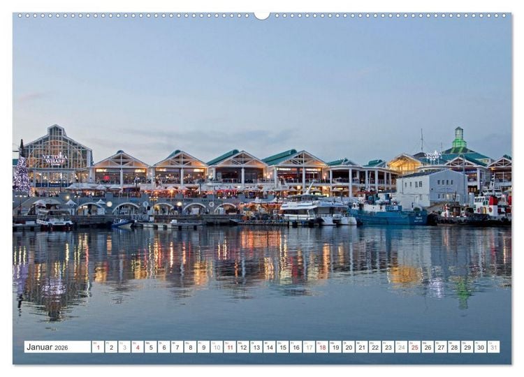 Produktbild: S&uuml;dafrika - Kapstadt (Wandkalender 2026 DIN A2 quer), CALVENDO Monatskalender