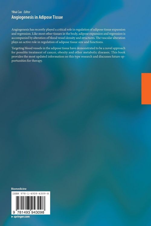 Produktbild: Angiogenesis in Adipose Tissue