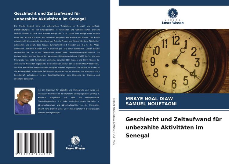 Produktbild: Geschlecht und Zeitaufwand f&uuml;r unbezahlte Aktivit&auml;ten im Senegal
