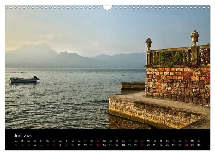 Produktbild: BENACO - Gardasee-Impressionen (Wandkalender 2026 DIN A3 quer), CALVENDO Monatskalender