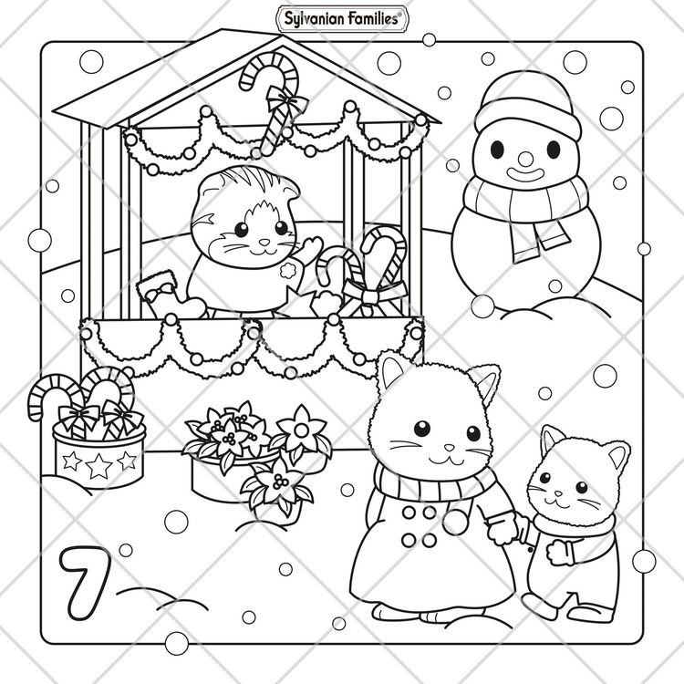 Produktbild: Sylvanian Families Cosy Christmas