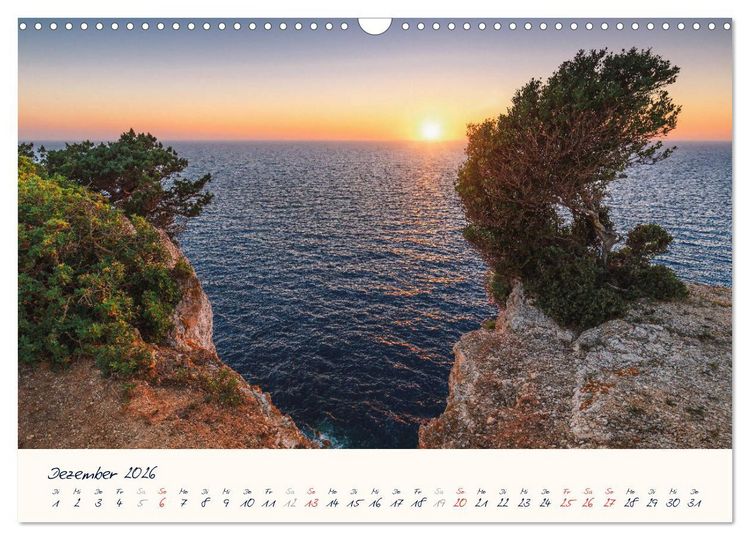 Produktbild: Griechenland - Malerische K&uuml;sten auf Zakynthos und Lefkada (Wandkalender 2026 DIN A3 quer), CALVENDO Monatskalender