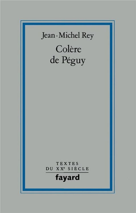 Produktbild: Col&egrave;re de P&eacute;guy