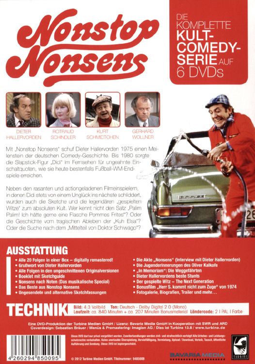 Produktbild: Nonstop Nonsens - Die komplette Serie [6 DVDs]