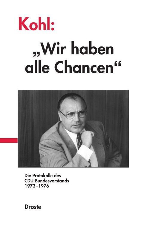 Produktbild: Kohl: "Wir haben alle Chancen"
