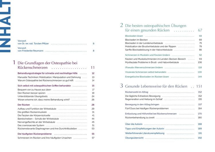Produktbild: Osteopathie f&uuml;r zu Hause &ndash; R&uuml;cken