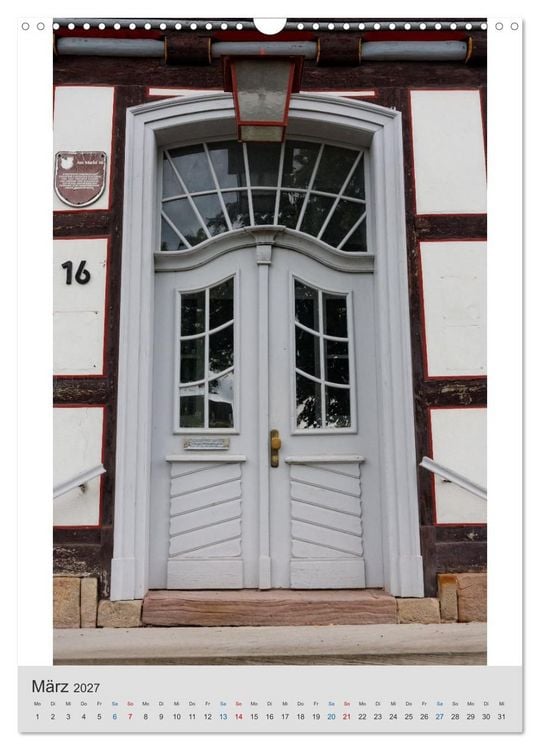 Produktbild: Bad Hersfelder T&uuml;ren (Wandkalender 2027 DIN A3 hoch), CALVENDO Monatskalender