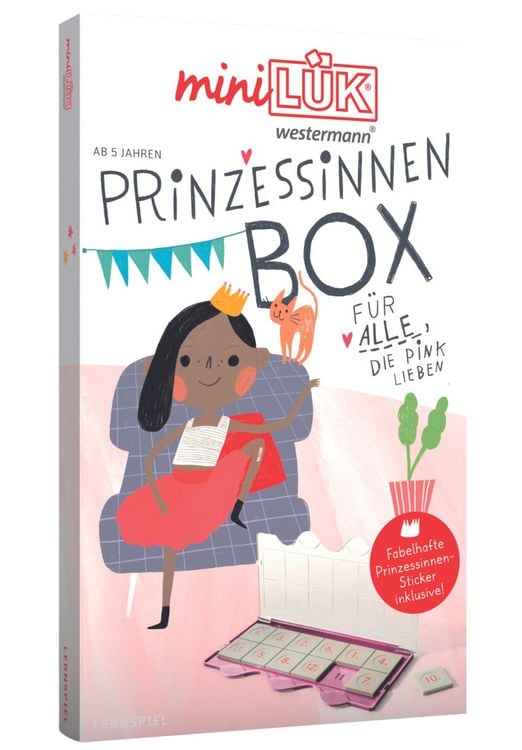 Produktbild: MiniLÜK-Set. Vorschule/1. Klasse - Mathematik, Deutsch: Prinzessinnen-Box