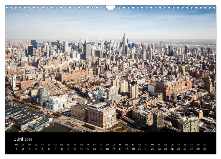 Produktbild: Perspektiven einer Weltstadt - New York (Wandkalender 2026 DIN A3 quer), CALVENDO Monatskalender