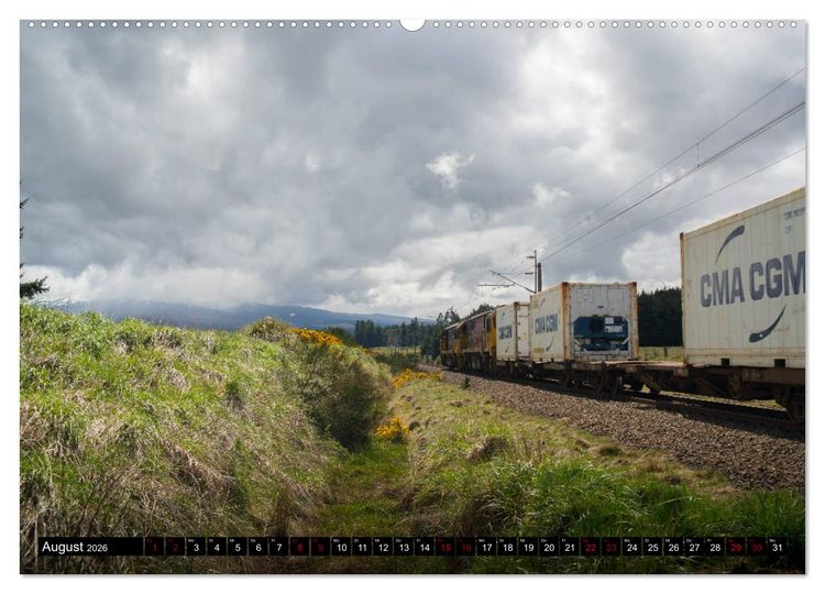 Produktbild: Eisenbahn in Neuseeland (hochwertiger Premium Wandkalender 2026 DIN A2 quer), Kunstdruck in Hochglanz