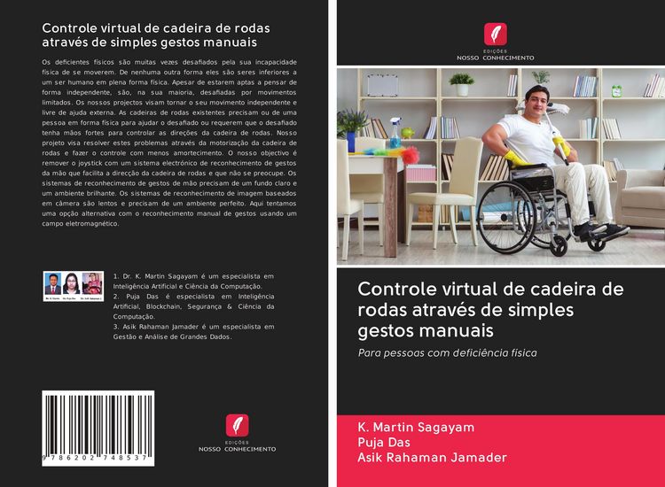 Produktbild: Controle virtual de cadeira de rodas atrav&eacute;s de simples gestos manuais