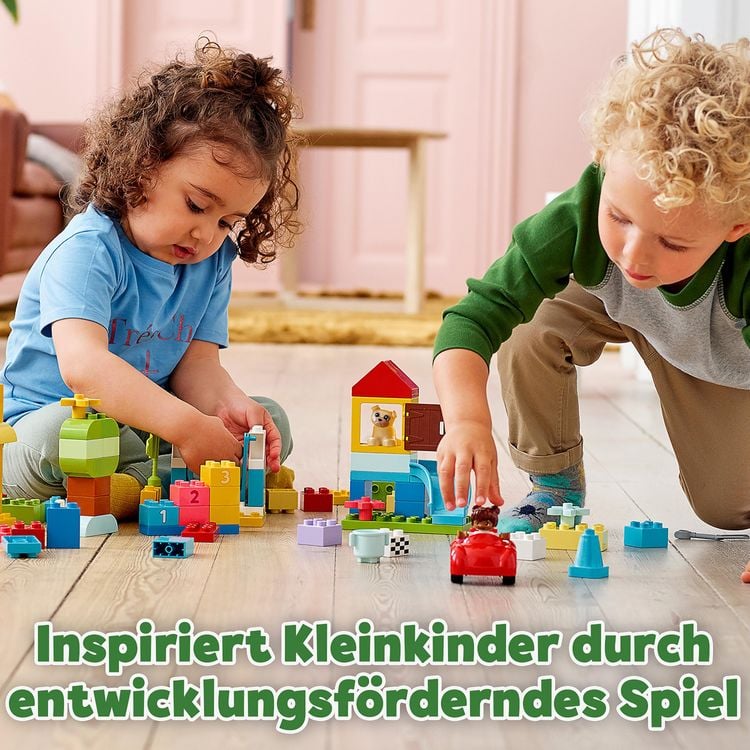 Produktbild: LEGO DUPLO Classic 10914 Steinebox, Lernspielzeug f&uuml;r Kinder ab 1 Jahr