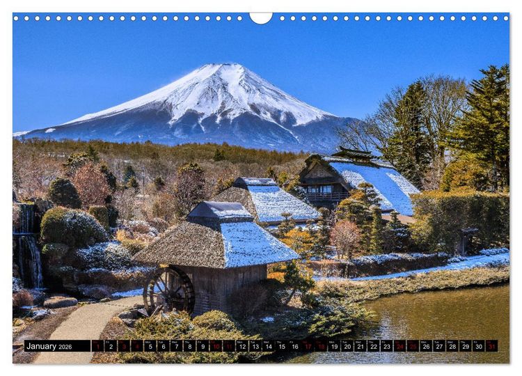 Produktbild: Japan - between tradition and modernity (Wall Calendar 2026 DIN A3 landscape), CALVENDO 12 Month Wall Calendar