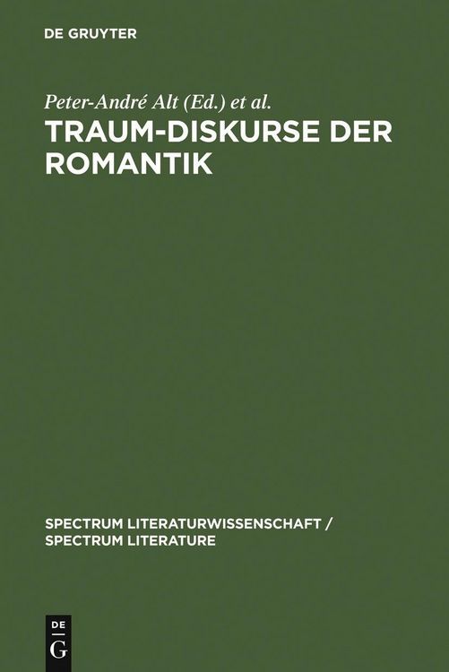 Produktbild: Traum-Diskurse der Romantik