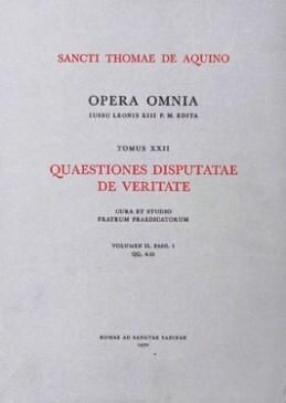 Produktbild: Quaestiones Disputatae de Veritate V2 Fasc.1 Quastionnes Disputatae