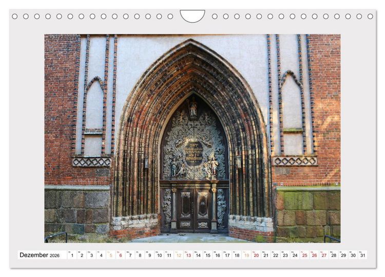 Produktbild: Stralsund genie&szlig;en (Wandkalender 2026 DIN A4 quer), CALVENDO Monatskalender