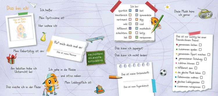 Produktbild: Die kleine Spinne Widerlich - Meine Schulfreunde