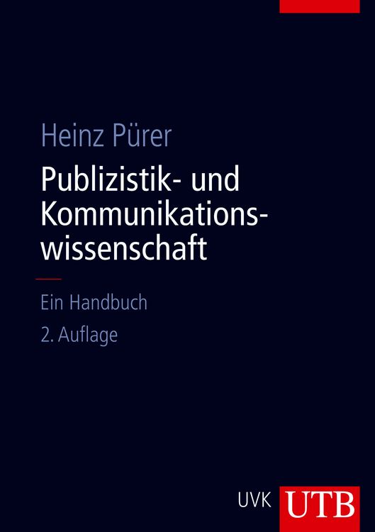 Produktbild: Publizistik- und Kommunikationswissenschaft