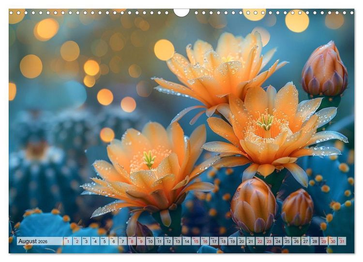 Produktbild: Prickly Cactus Journey (Wall Calendar 2026 DIN A3 landscape), CALVENDO 12 Month Wall Calendar