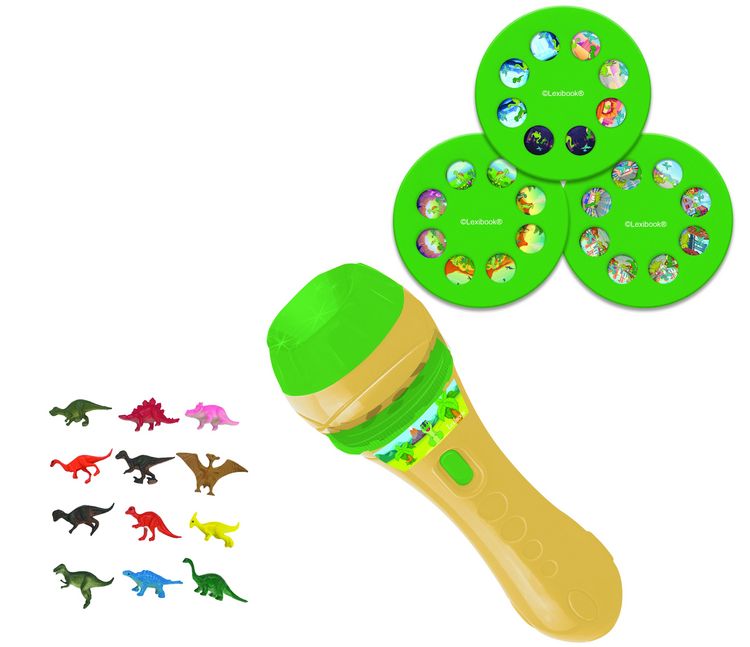 Produktbild: Dinosaurier-Projektor-Taschenlampe-Geschenkset