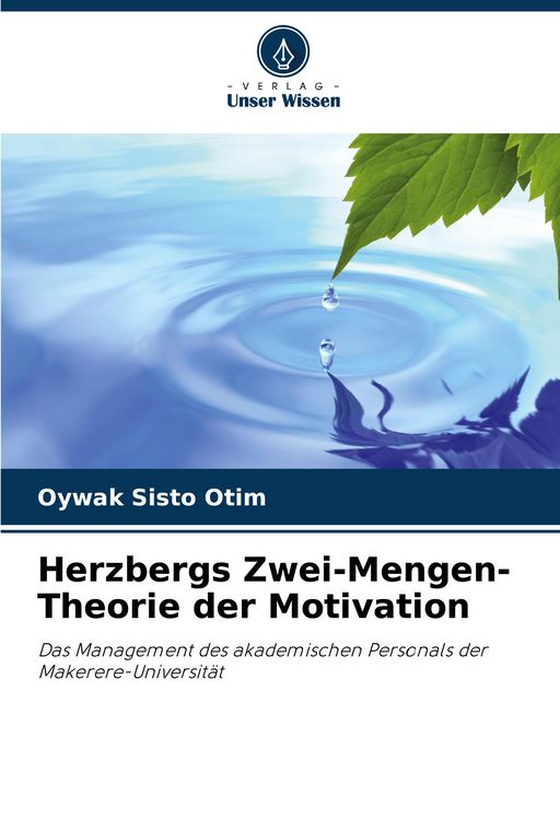 Produktbild: Herzbergs Zwei-Mengen-Theorie der Motivation