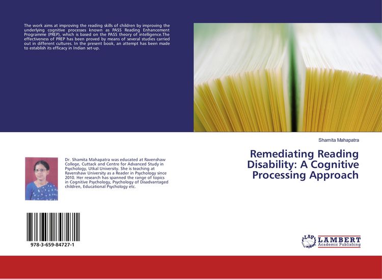 Produktbild: Remediating Reading Disability: A Cognitive Processing Approach