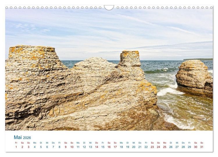 Produktbild: &Ouml;land - Schwedens Insel der Sonne und des Windes (Wandkalender 2026 DIN A3 quer), CALVENDO Monatskalender