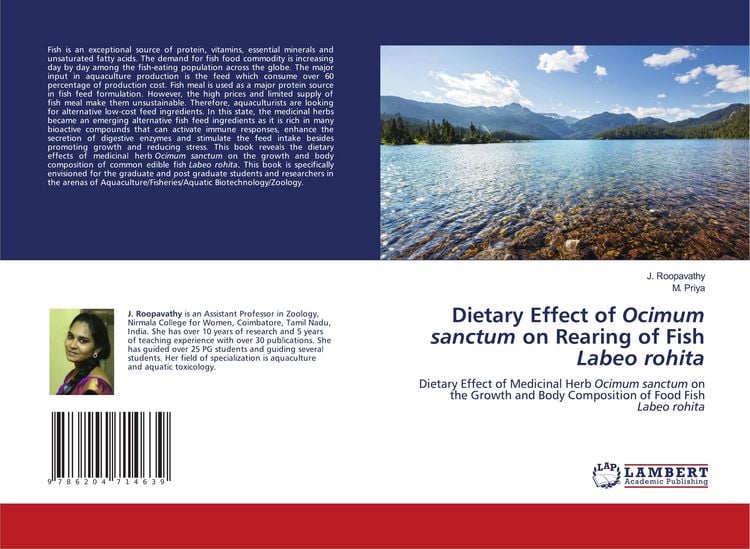 Produktbild: Dietary Effect of Ocimum sanctum on Rearing of Fish Labeo rohita