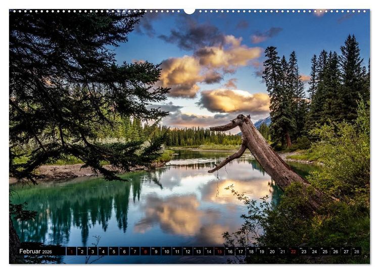 Produktbild: West-Kanada (Wandkalender 2026 DIN A2 quer), CALVENDO Monatskalender