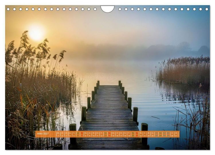 Produktbild: Malerische Seenlandschaft (Wandkalender 2027 DIN A4 quer), CALVENDO Monatskalender