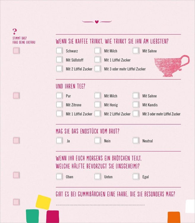 Produktbild: Das ultimative Ehequiz