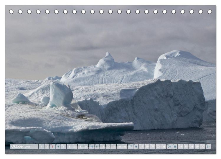 Produktbild: Gr&ouml;nland intensiv (Tischkalender 2026 DIN A5 quer), CALVENDO Monatskalender