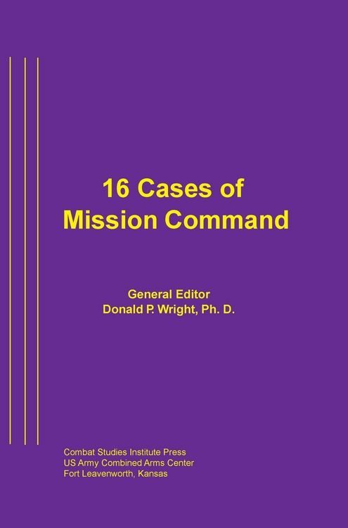 Produktbild: 16 Cases of Mission Command