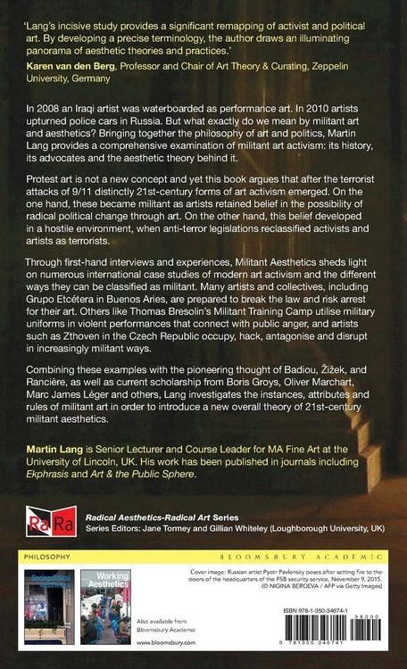 Produktbild: Lang, M: Militant Aesthetics