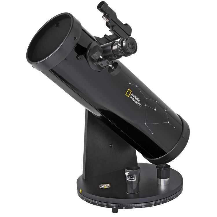 Produktbild: Bresser 12751 - NATIONAL GEOGRAPHIC Kompakt Spiegel-Teleskop 114/500 f&uuml;r Einsteiger