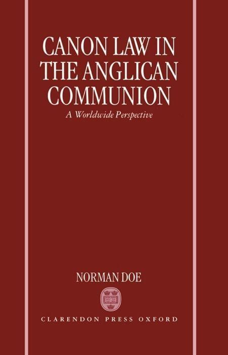 Produktbild: Canon Law in The Anglican Comm