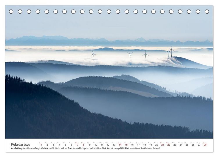 Produktbild: Sehenswertes Baden-W&uuml;rttemberg (Tischkalender 2026 DIN A5 quer), CALVENDO Monatskalender