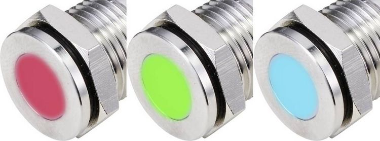 Produktbild: TRU COMPONENTS Meldeleuchte RGB 12 V, 24V 1St.
