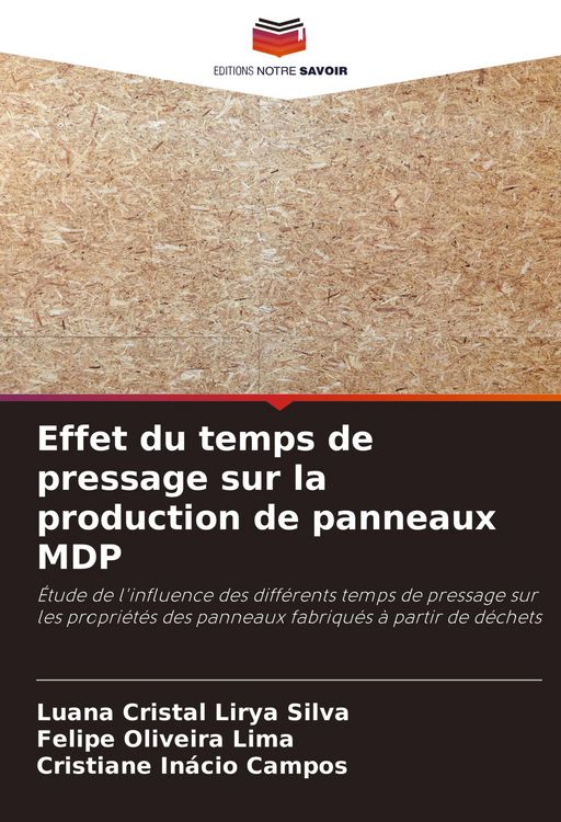 Produktbild: Effet du temps de pressage sur la production de panneaux MDP