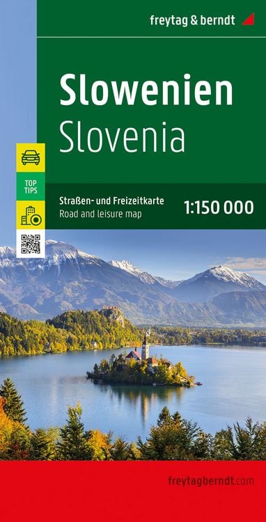 Produktbild: Slowenien, Stra&szlig;en- und Freizeitkarte 1:150.000